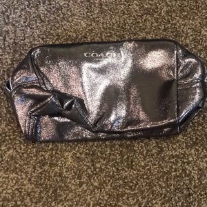 coach fragrance travel/makeup bag